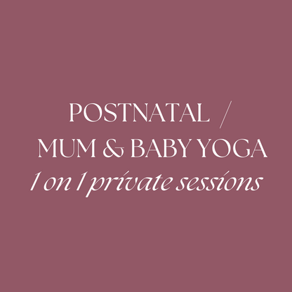 Postnatal / Mum & Baby Yoga with Nadia