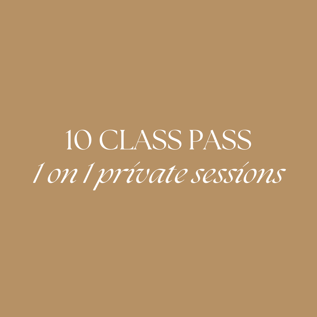 10 Class Pass - Private Yoga with Nadia